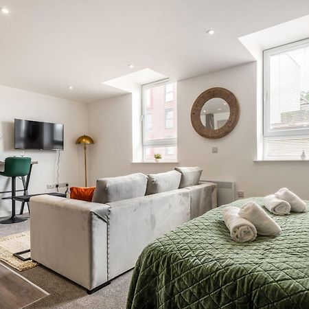 Contemporary 1 Bed Central Rotherham Studio Exterior foto