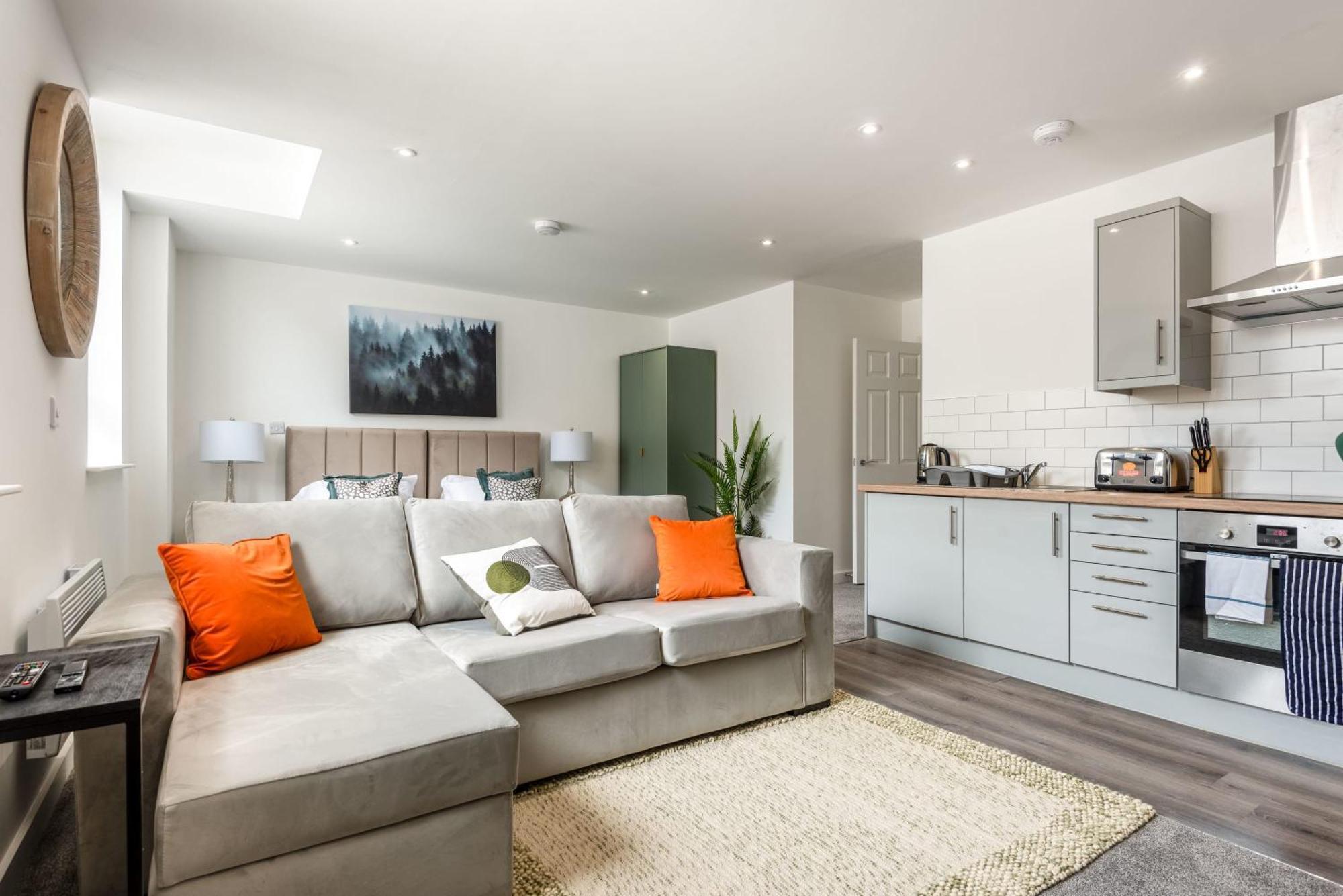 Contemporary 1 Bed Central Rotherham Studio Exterior foto