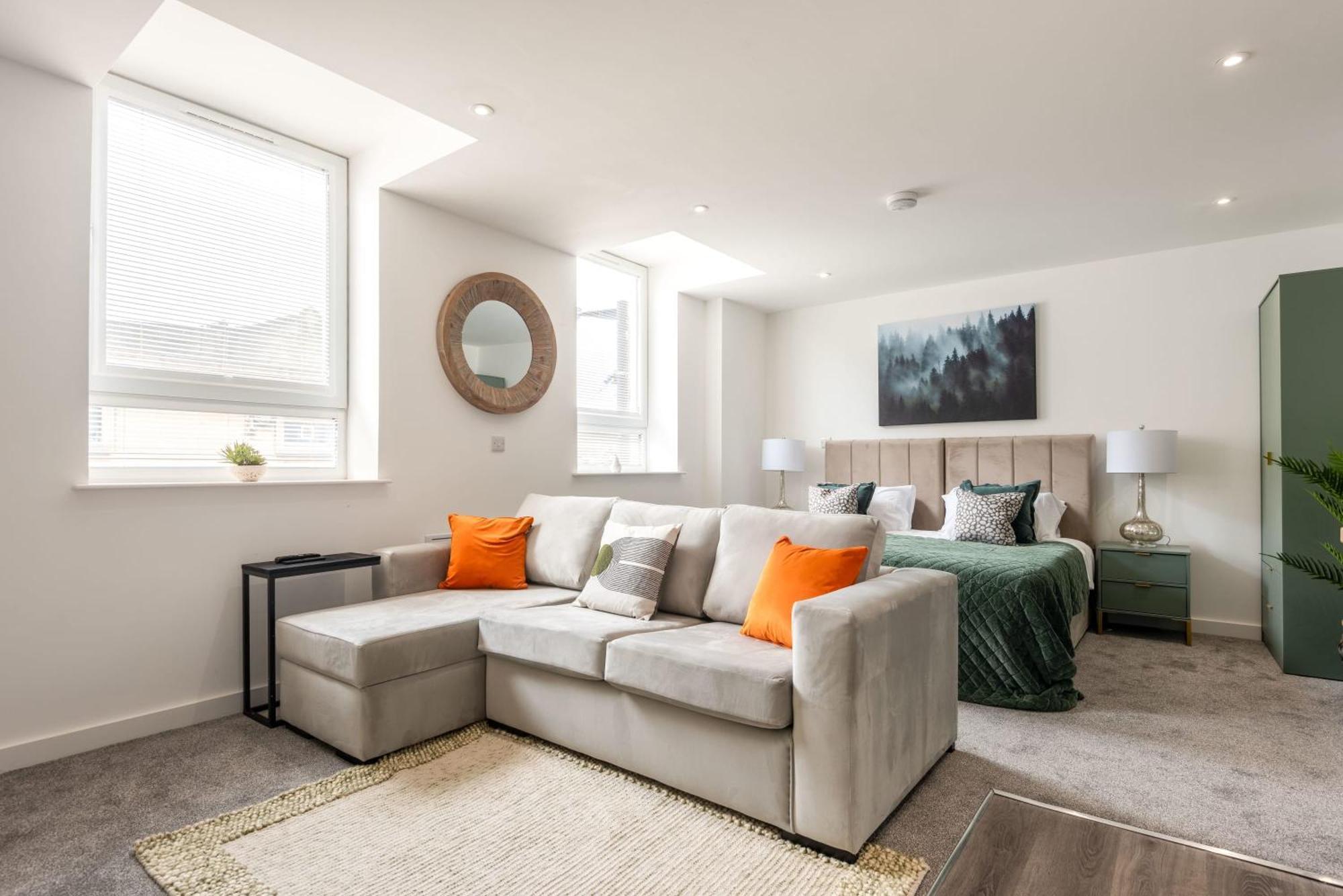 Contemporary 1 Bed Central Rotherham Studio Exterior foto