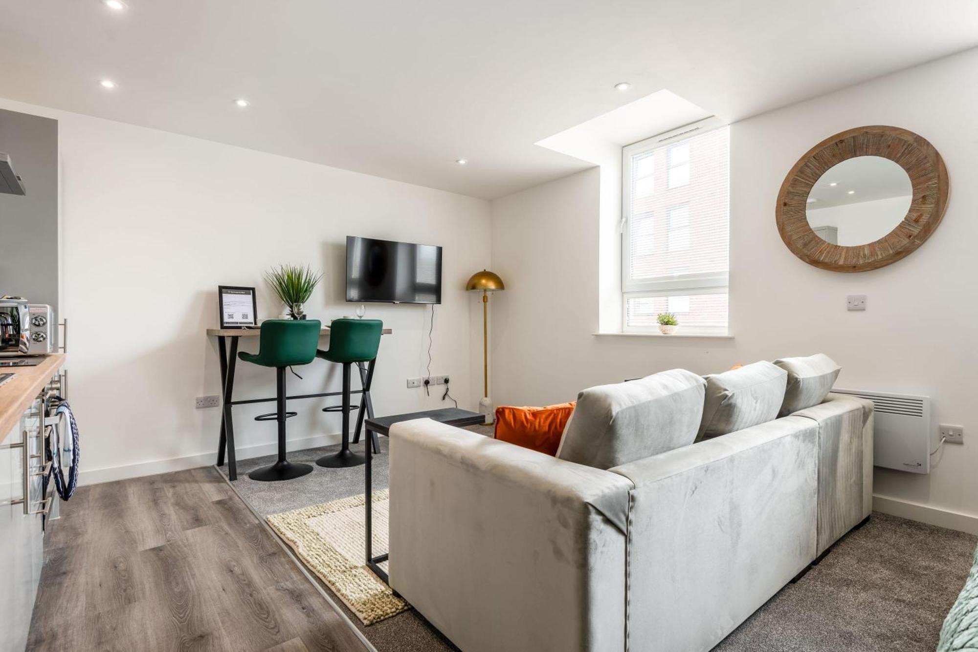 Contemporary 1 Bed Central Rotherham Studio Exterior foto